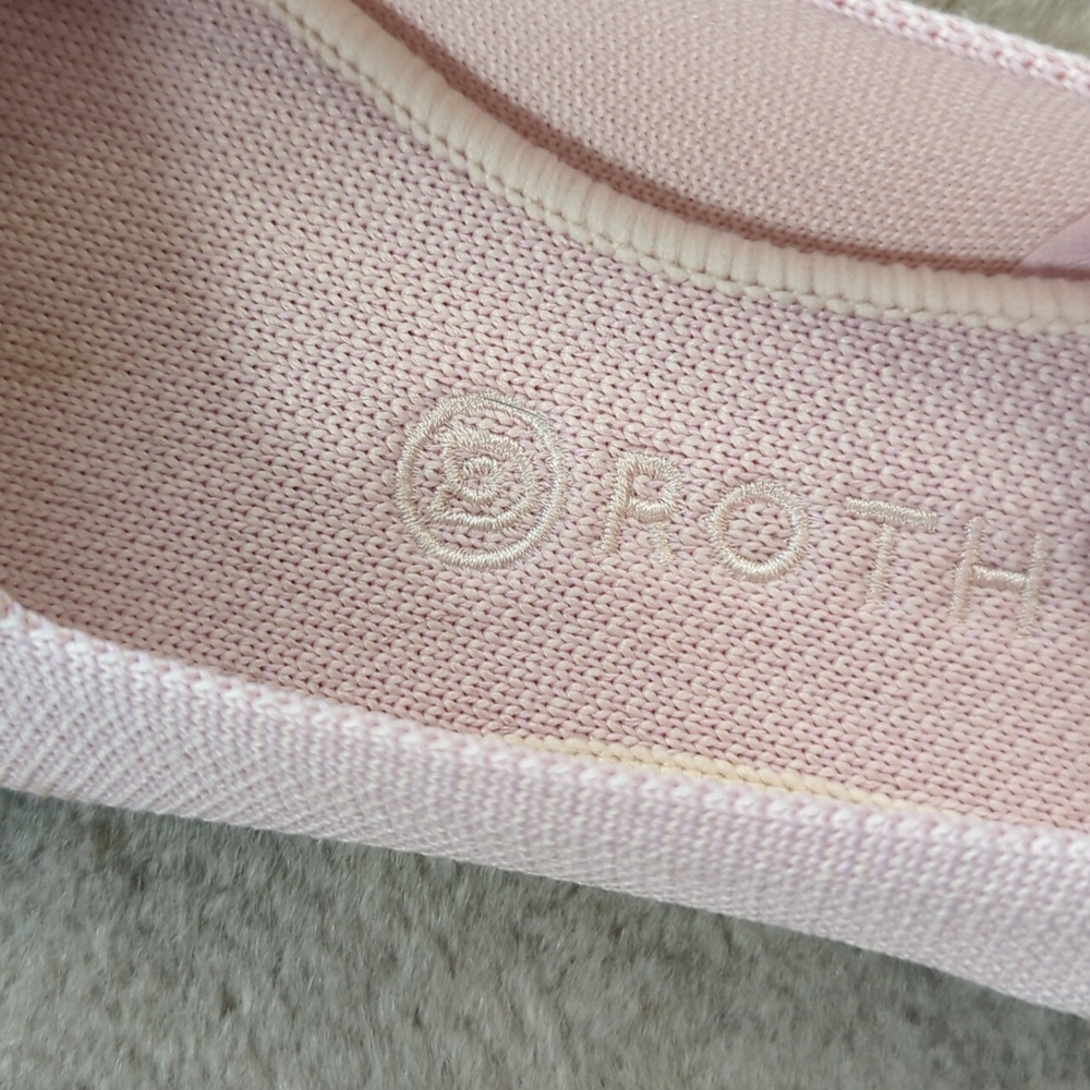 🩷 Rothys 🩷 Blush light pink - size 8 but fits more like a 7.5 - Picture 8 of 10